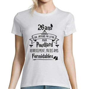 T Shirt Femme Anniversaire 23 Ans Que J Attends Ma Lettre Pour Poudlard Heureusement Que J Ai Des Amis Formidables Tshirt Cadeau H Blanc Cdiscount Pret A Porter T Shirt Femme Anniversaire 23 Ans Que J Attends Ma Lettre Pour Poudlard Heureusement Que J Ai Des Amis Formidables Tshirt Cadeau H Blanc Cdiscount Pret A Porter