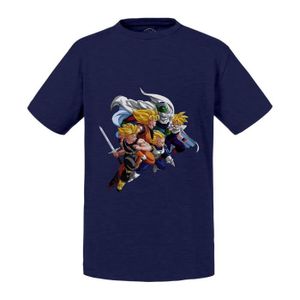 T-SHIRT T-shirt Enfant Bleu Dragon Ball Z Trunk Sangoku Ve