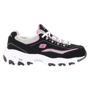 BASKET Chaussures Femme SKECHERS D Lites Life Saver Noir 