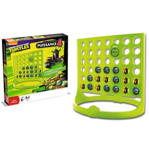 JEU SOCIÉTÉ - PLATEAU TORTUES NINJA  Puissance 4