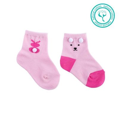 Acheter 1 paire de chaussettes pour bébé fille, en coton, confortables,  avec nœuds hauts aux genoux, pour nouveau-né
