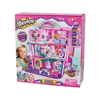 Shopkins Shoppies super Mall Playset Cdiscount Jeux Jouets