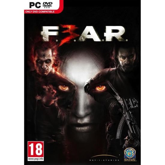 Jeu Vidéo FEAR (F.E.A.R.) - Édition PC Complète FR, PEGI 18, 2006, Bon état