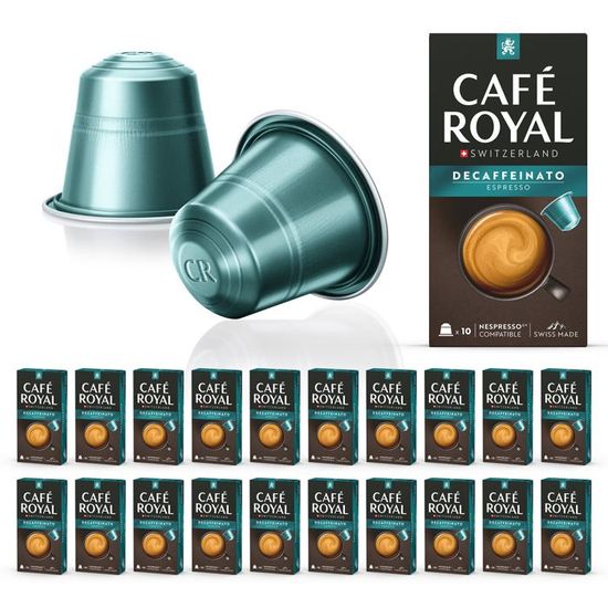 Café Royal | Espresso Decaffeinato - 10 Capsules Pour Nespresso