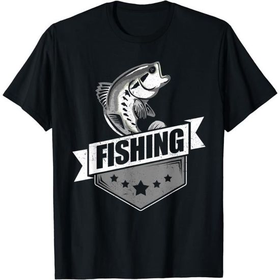 Pêche T’ES Trop Près De Ma Canne Poisson Humour Pêcheur T-Shirt