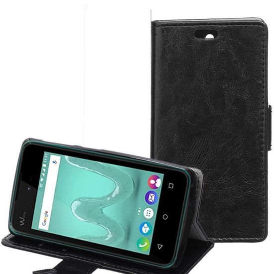 Housse étui Holster Pour Wiko Harry - Noir - Avec Boucle De Ceinture - Neuf Sous Emballage