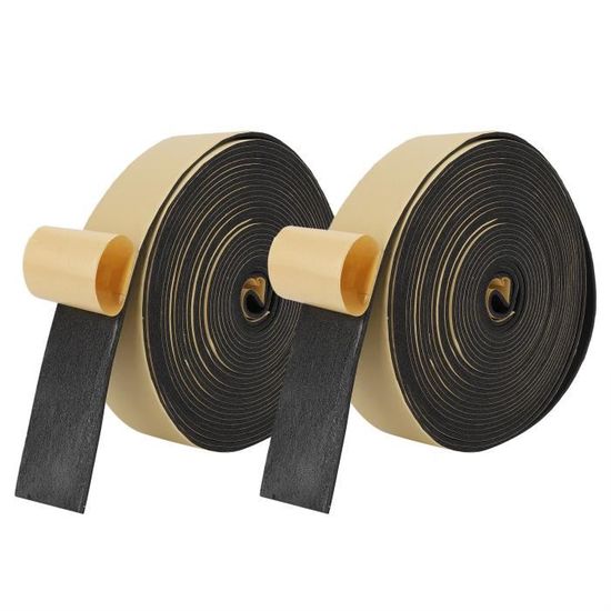 Ruban D'étanchéité En Mousse Auto-adhésif - 7 Pieds (env. 2,1m), Blanc, 10mm épais, Marque Uxcell