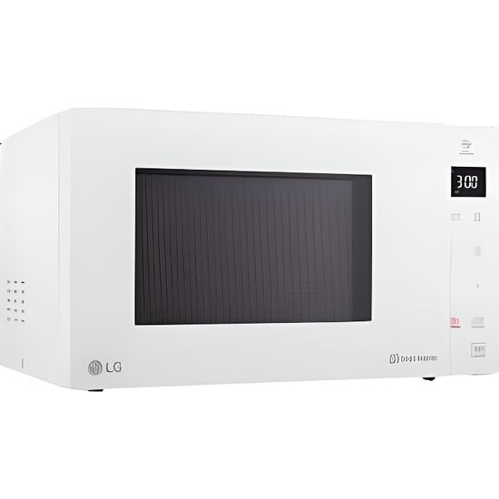 LG - Micro-ondes Grill Smart Inverter blanc