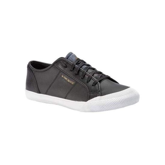 Le coq sportif deauville cuir noir outlet