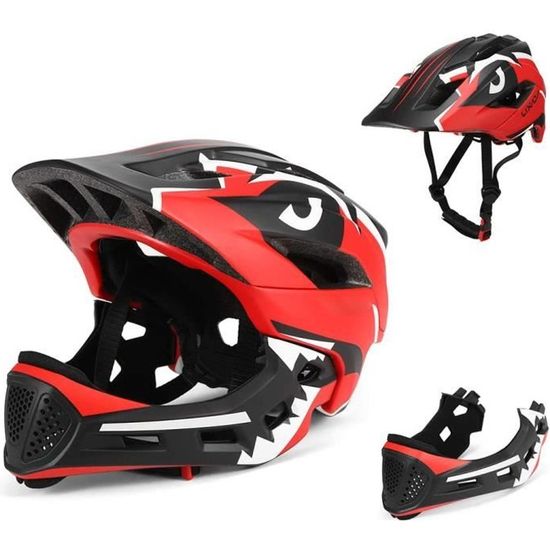 Casque de vélo intégral pour enfants avec option de détachement - Marque -  Modèle - Rouge - Sport Roller - Mixte - Cdiscount Sport