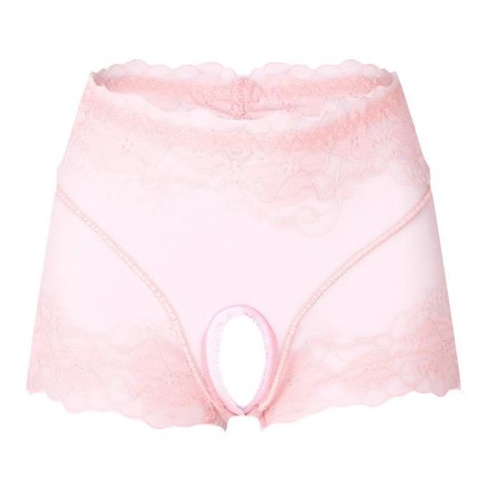 TiaoBug Homme String Dentelle Slip à Pois Sous-vêtement Plaisir