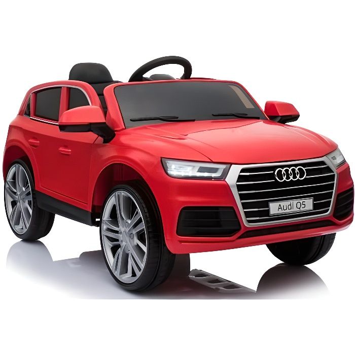Audi Q5 officielle 12v Rouge - Voiture électrique pour enfant avec batterie 12v et télécommande