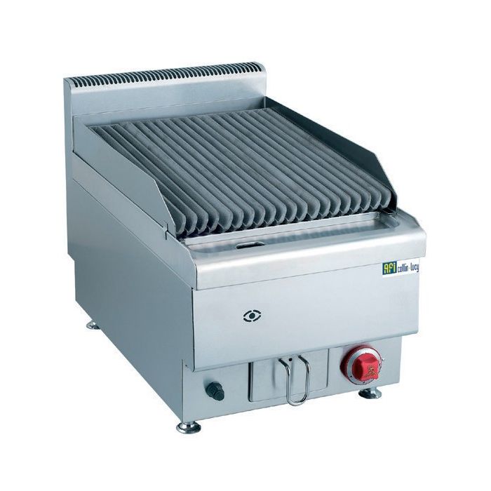Grill Pierre de Lave au Gaz en Inox Gamme Top 650 - 7,2 kW - AFI Collin Lucy - 650
