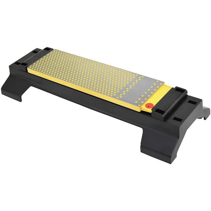 DMT Pierre à affûter DuoSharp – Fin/grossière avec Socle, 20,3 cm / 8 Pouces, WM8FC-WB