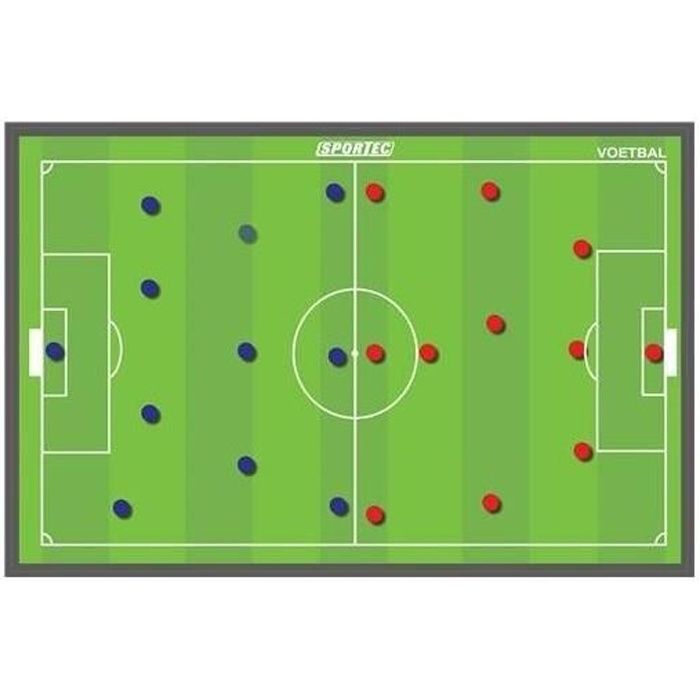 Sportec le football tableau magnétique entraîneur 46 x 30