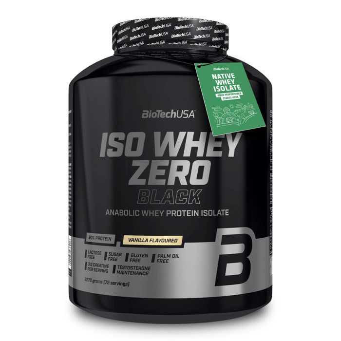 Iso Whey Zero Black (2,27kg) - Vanille