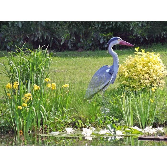 Héron, decoration de jardin