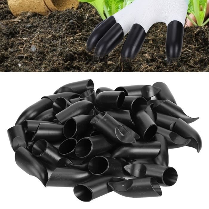 50 PCS Jardin Plantation Creuser Griffes ABS de Gants Protection des mains