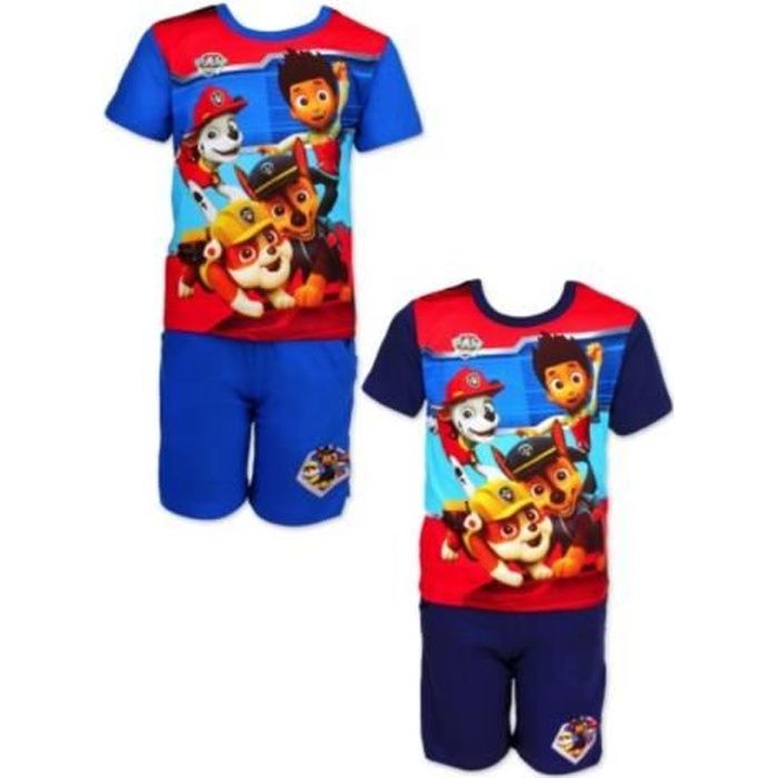 Ensemble T-shirt + Short Pat Patrouille