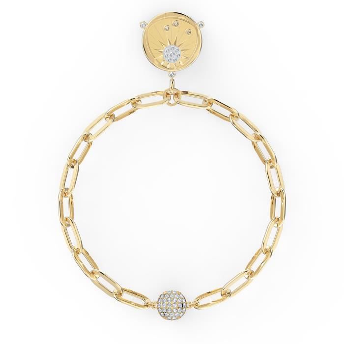 Bracelet femme - SWAROVSKI - Bracelet Swarovski The Elements Sun - Couleur de la matière:Jaune Taille/Longueur:18 cm