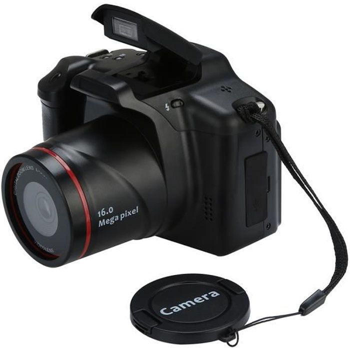 TEMPSA 16MP 1080P HD Appareil Photo Reflex USB Caméra Numérique 16X zoom