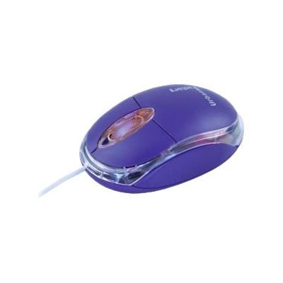 URBAN FACTORY Souris Cristal Mouse Optical - Filaire - USB 2.0 - 800dpi- Rouge