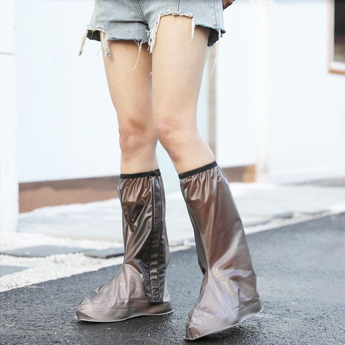 Couvre-chaussures de pluie réutilisables épais et antidérapants