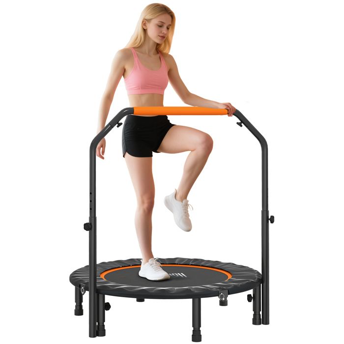 Trampoline Pliable Intérieur Mini Trampoline Fitness Pliable - 934 Mm Pour Exercices Intérieur/extérieur Trampoline Enfant