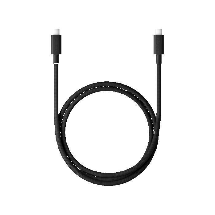Câble USB-C - XIAOMI 6A High-speed USB4 Braided USB-C to USB-C Cable (1m) - Vitesse de transmission de 40 Gbit/s - 240 W