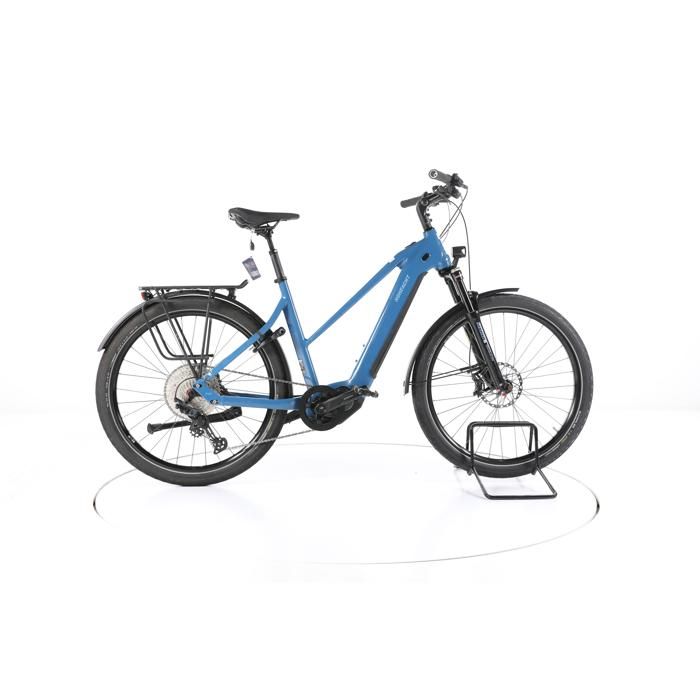 Vélo électrique - HoheAcht Pasia Tereno - bleu - Vélo électrique de trekking - Shimano 630 Wh Reconditionné - Hoheacht