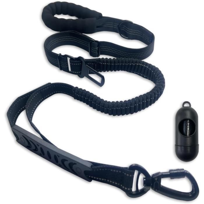 Comparer les prix de Laisse pour Chien - Non spécifié - Réglable 1 2 à 1 5 m - Poignée Rembourrée - Nylon Résistant - Anti-Traction
