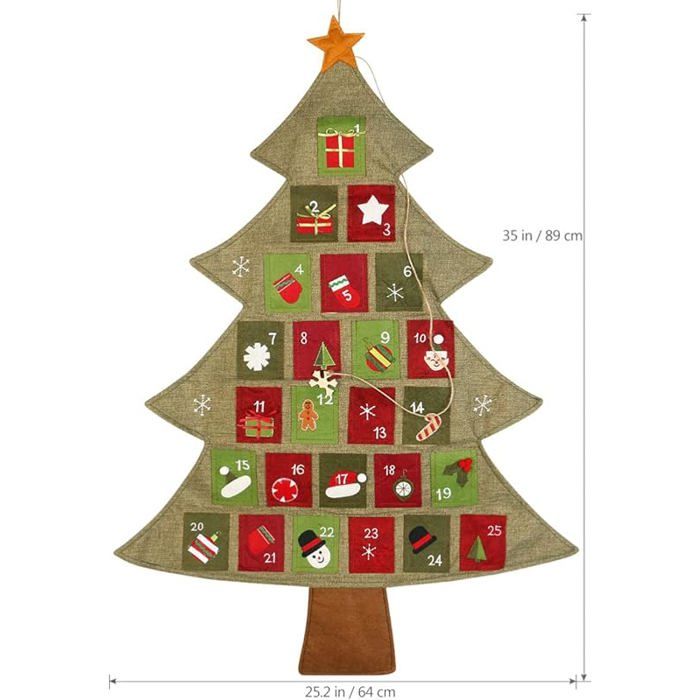 Calendrier de l'avent des bisous - 25 bisous avant Noel pour Enfants 2