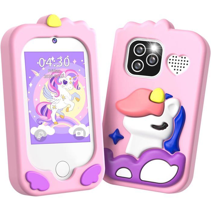 Téléphone Enfant Telephone Enfant Appareil Photo Double Caméra Éducatif 28
