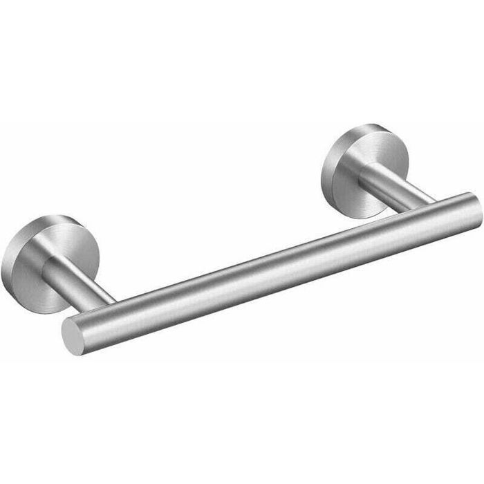 Barre Porte Serviette Support Serviette Salle de Bain SUS304 Acier Inoxydable Porte-serviettes Murale 30 CM Rangement Cuisine Bros