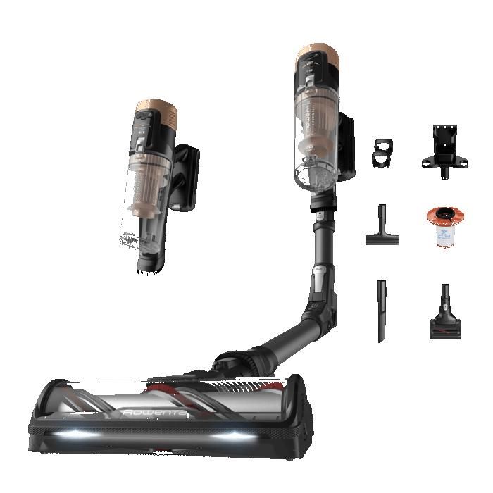 RECONDITIONNÉ Rowenta X-Force Flex 14.80 Aspirateur balai sans fil 240 AW 90 min Fabriqué en France RH9B74WO-RA