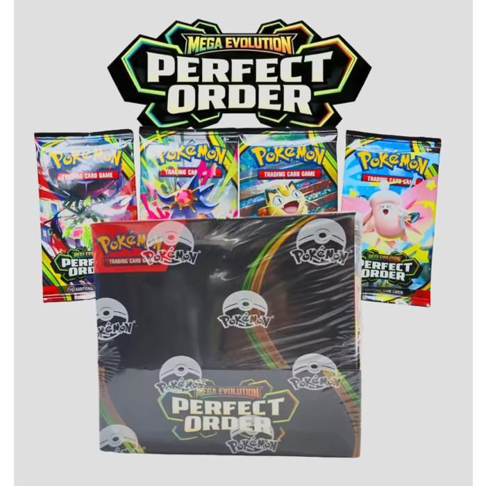 Me03 Folder Pokémon ME03 Perfect Order (Equilibre Parfait) _ Display 36 booster ...