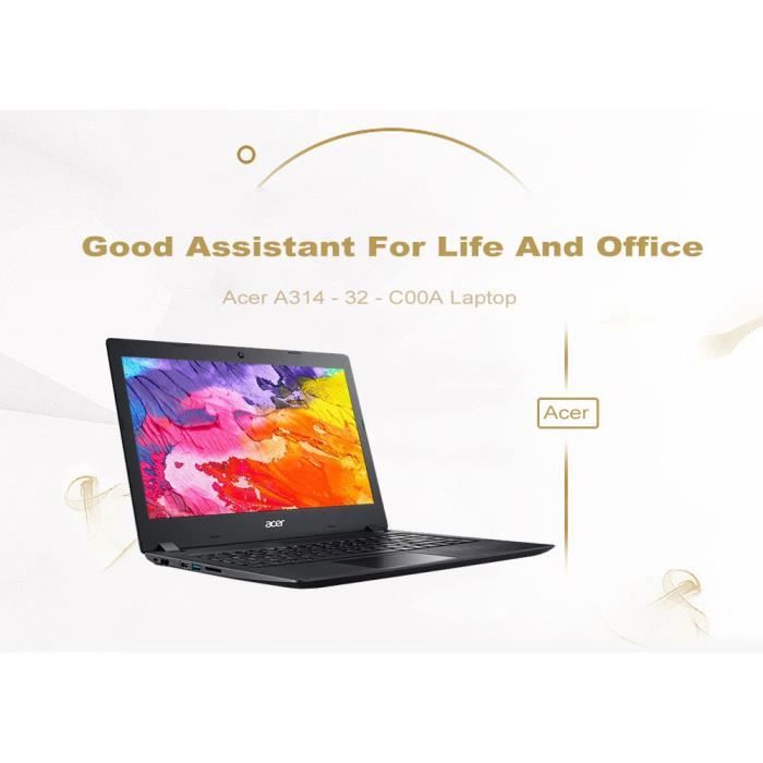 PC Portable-Acer A314 - 32 -C00A Ordinateur Portable-4