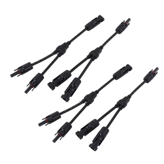 Connecteur Parallèle En Y Pour Panneaux Solaires - 2 à 6 Branches, étanche IP68, Plug And Play