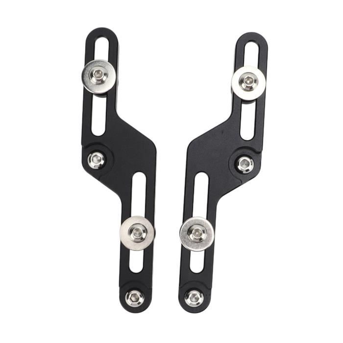 Three T FSFY Kit De Fixation Universel Pour Pare-brise De Moto En Métal