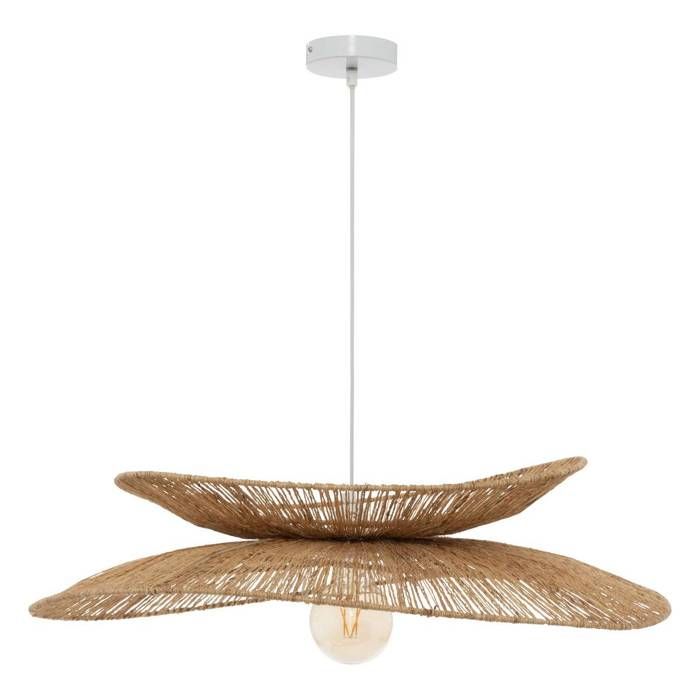 Suspension Alara jute beige D695cm - Atmosphera Créateur dintérieur