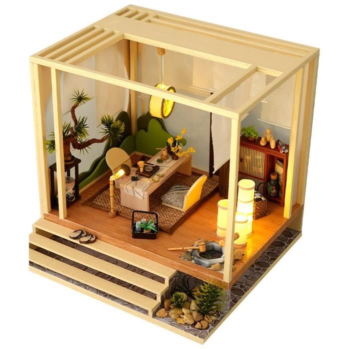 DIY Dollhouse Kit Handmade Dream Tea Ceremony Miniature Doll House for Gift  - Cdiscount Jeux - Jouets