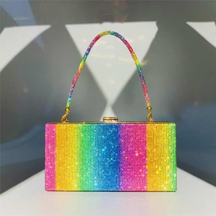 Pochette multicolore mariage cheap