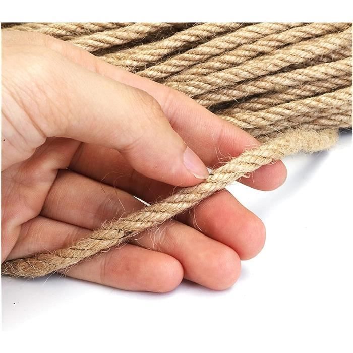 Cordage En Chanvre Aspect Non Poli CS | Fibre Naturelle | Fabrication - Foto 9