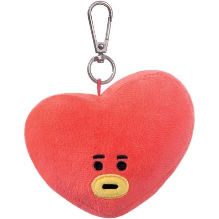 Peluché Porte-Clés BT21 COOKY – Officiel Aurora – Personnage Rose – Collection Line Friends