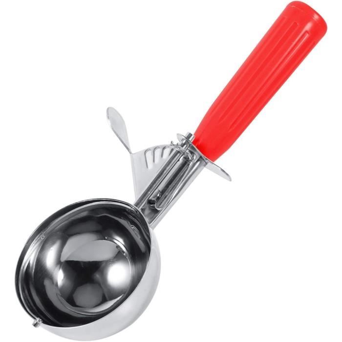 Cuillère à Crème Courbée Gräwe - En Acier Inoxydable Mat - Parfaite Pour Mousser Lait Et Crème