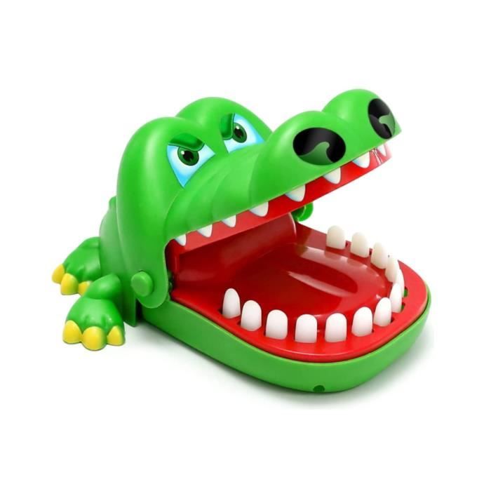 Jeu de Dents de Crocodile Enfants,Dents de Crocodile de Jeu pour  Enfants,Doigt Morsure de Dentiste Bouche,Dents de Crocodile Jouet -  Cdiscount Jeux - Jouets