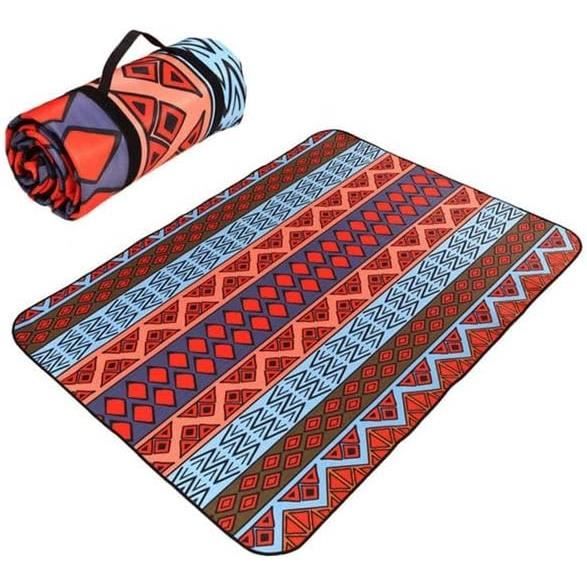 jojomis Tapis de pique-nique pliable sac de rangement de
