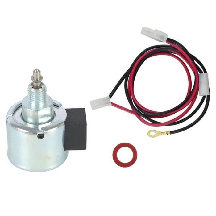 Solénoïde De Carburant 694393 – Remplacement Tondeuse à Gazon & Outils Jardin – Haute Qualité Fer