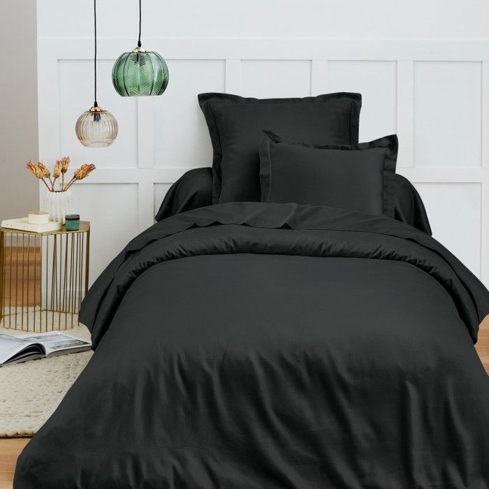 Housse de couette 140 x 200 cm Prémium pour lit 1 place - Prémium Truffe Housse de couette 140 x 200 cm Prémium pour lit 1 place - Prémium Truffe