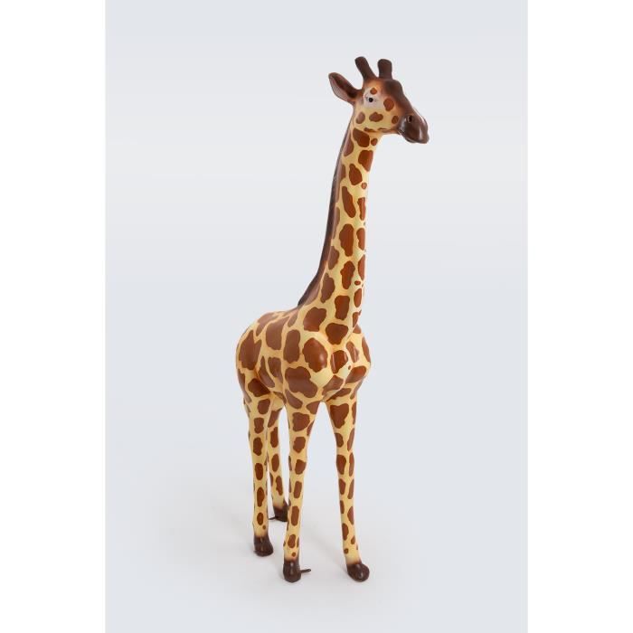 STATUE SCULPTURE ANIMAL DECORATION RESINE GIRAFE GIRAFON 1 mètre design